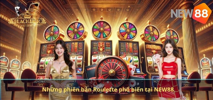 Những phiên bản Roulette phổ biến tại NEW88